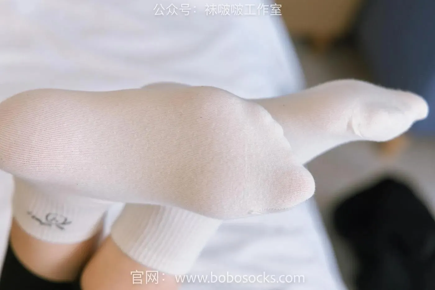 [BoBoSocks袜啵啵]NO.122 小淳-高跟长靴、白棉袜 [149P]插图6